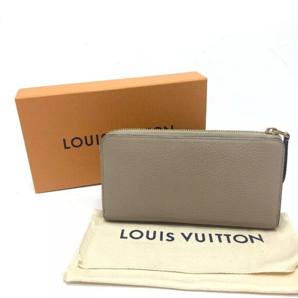 LOUIS VUITTON M63104 Portefeuille-Comet Wallet L-shaped zipper Long Wallet - Picture 1 of 14